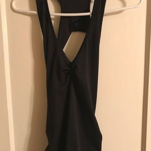 Sexy black fitted party dress